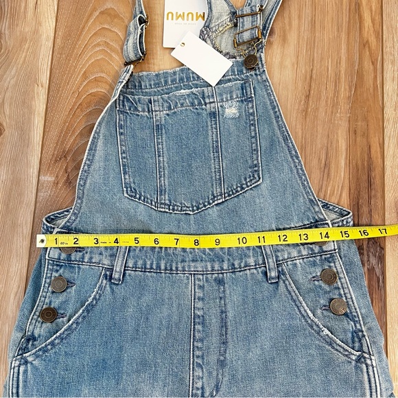 Show Me Your Mumu Oakland Overalls Vintage Indigo. New with tags. Size Small. - Picture 12 of 15